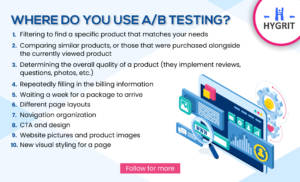 Where Do You Use A-B Testing