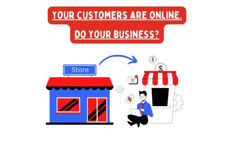 Read more about the article Your customers are online. Do your business?