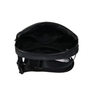 Adjustable Black Fanny Pack Cross Body Belt Bag for Unisex